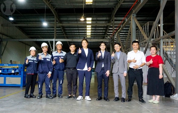 Nhà máy ống thông gió Sansetsu VN đón tiếp đại biểu Nhật Bản – Cùng nhau phát triển