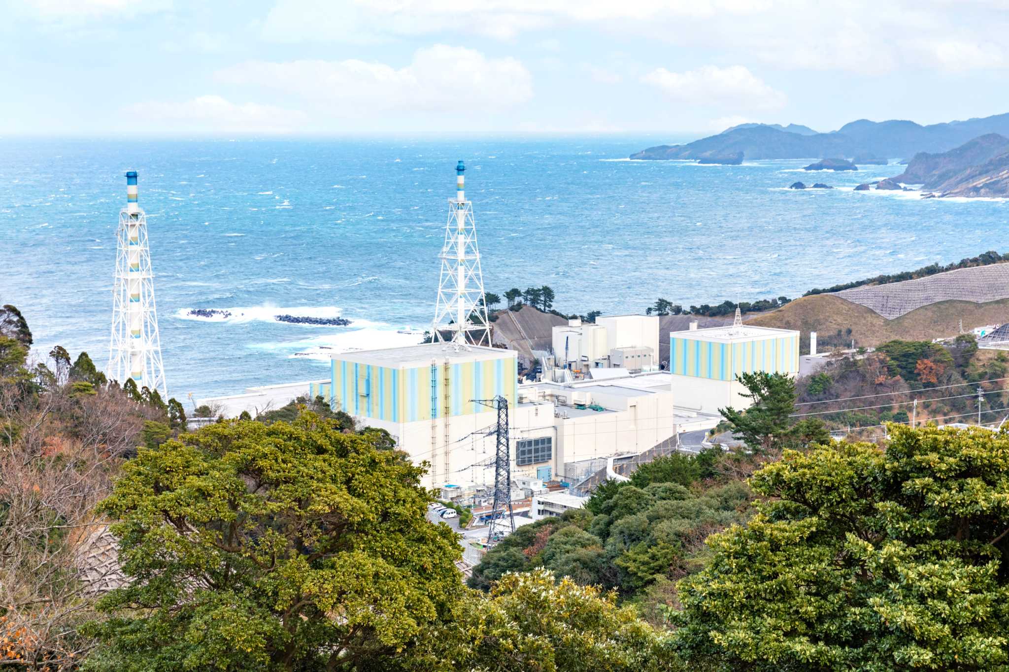 Dự án xây dựng Tòa nhà quan trọng chịu chấn động tại Nhà máy điện hạt nhân Shimane