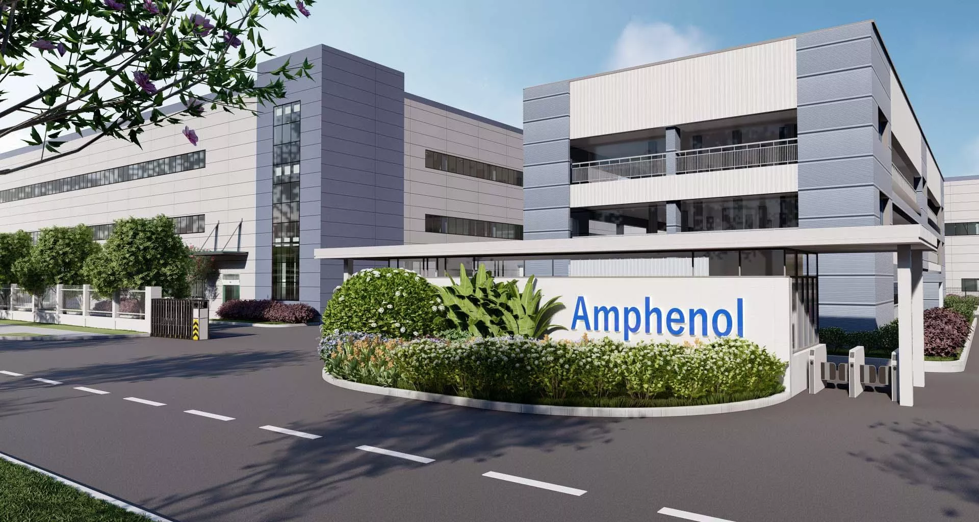 Dự Án Nhà máy mới Amphenol Long An - Phase 2