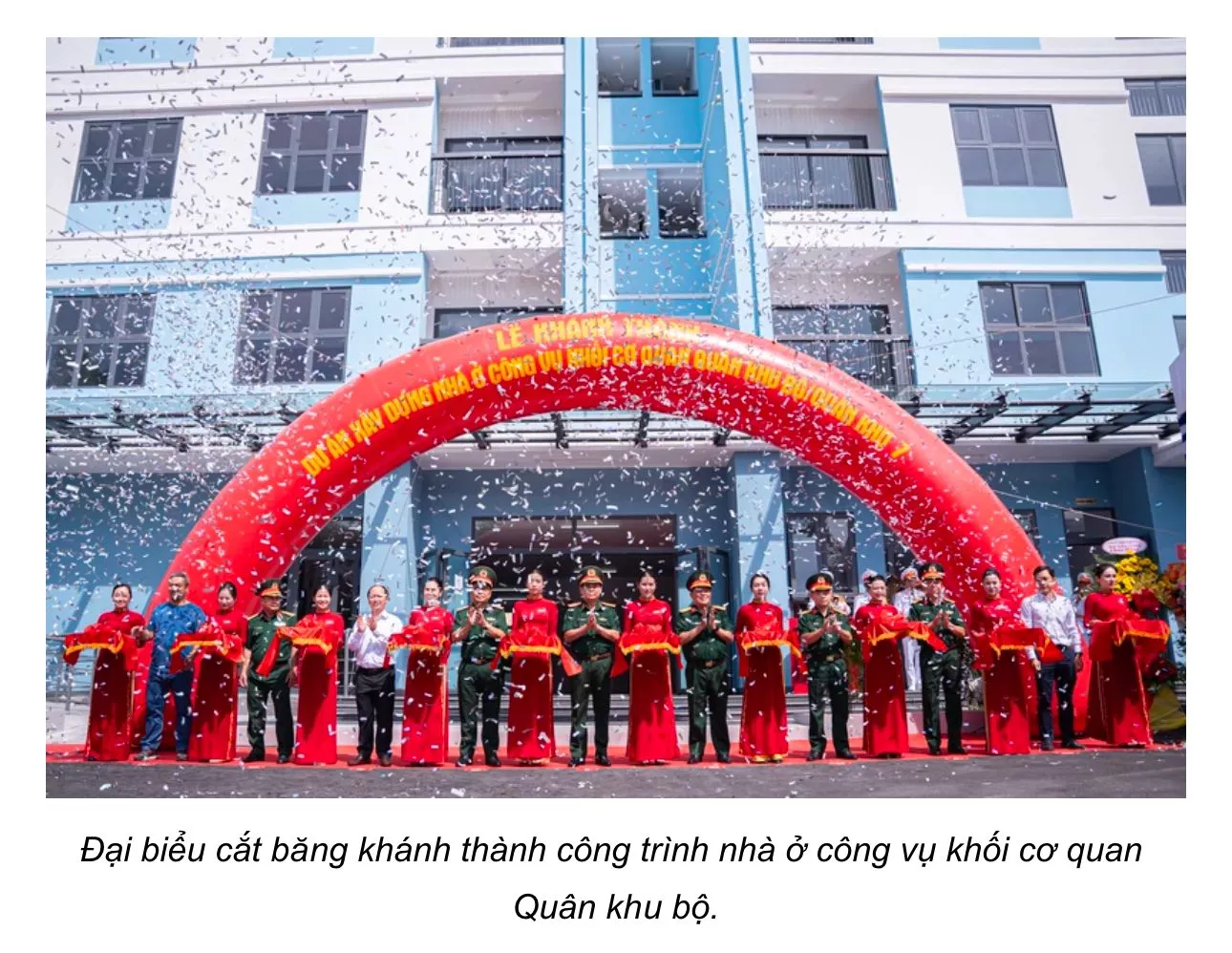 Dự Án Nhà Ở Công Vụ Khối Cơ Quan Quân Sự QK7